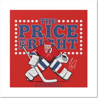The Carey Price Is Right Posters and Art
